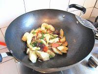 虾皮烧茭白的做法步骤6