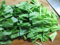 菠菜炒山药的做法步骤2